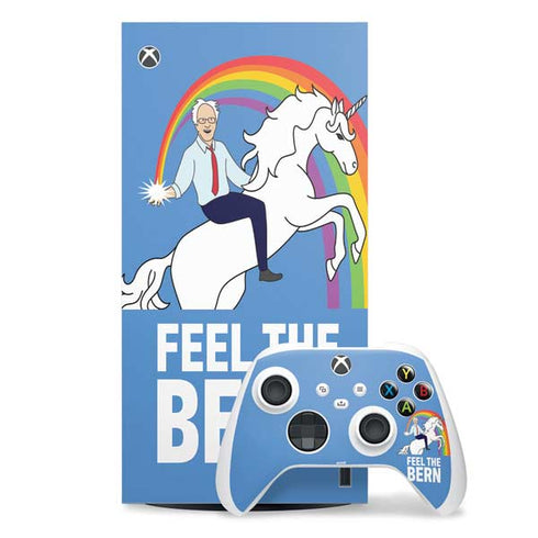 Feel The Bern Unicorn Xbox Series X Skins